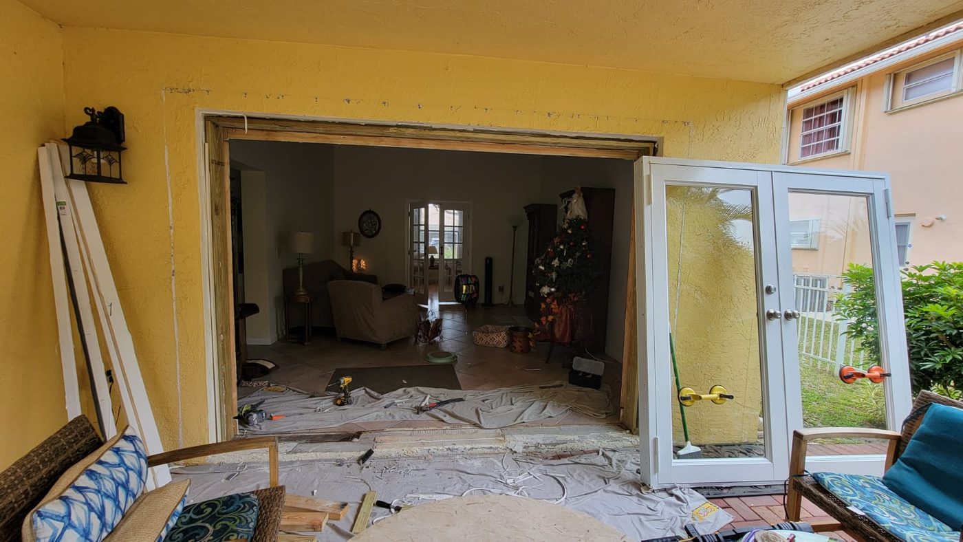 Impact Windows before